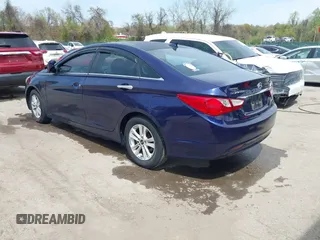 2013 Hyundai Sonata GLS with VIN 5NPEB4AC5DH802732, listed as a IAAI auction lot 42036843 with 103,165 mi miles and . Bid and sale history available at carsss.com. Image 3.