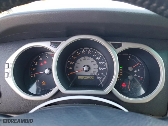 2005 Toyota 4Runner SR5 with VIN JTEZU14R350047617, listed as a Copart auction lot 50308995 with 242,858 mi miles and Salvage Title. Bid and sale history available at carsss.com. Image 9.