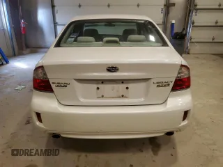2008 Subaru Legacy (Natl) Special Edition with VIN 4S3BL616187216576, listed as a Copart auction lot 51525525 with 0 mi miles and Non Repairable. Bid and sale history available at carsss.com. Image 6.