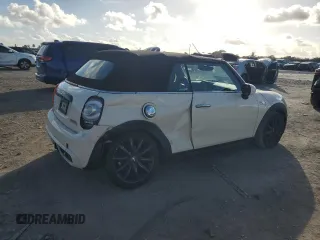 2018 MINI Convertible Cooper S with VIN WMWWG9C54J3E38540, listed as a Copart auction lot 85051124 with 33,589 mi miles and Salvage Title. Bid and sale history available at carsss.com. Image 3.