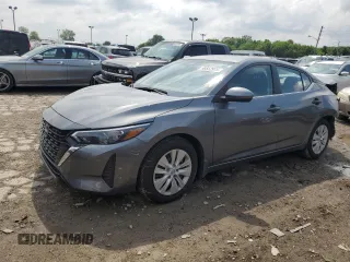 2024 Nissan Sentra S with VIN 3N1AB8BV9RY382542, listed as a Copart auction lot 58552975 with 10,157 mi miles and Non repairable. Bid and sale history available at DreamBid. Image 1.
