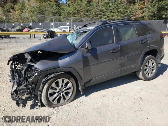 2023 Toyota RAV4 XLE Premium with VIN 2T3A1RFV4PW343764, listed as a Copart auction lot 76499994 with 0 mi miles and Salvage Title. Bid and sale history available at carsss.com. Image 1.