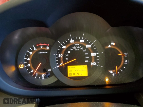 2008 Toyota RAV4 with VIN JTMBD33V486082880, listed as a Copart auction lot 44247285 with 131,505 mi miles and Clean Title. Bid and sale history available at carsss.com. Image 9.