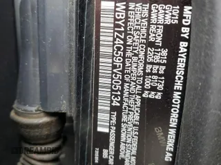 2015 BMW i3 z VIN WBY1Z4C59FV505134, wystawiony jako Copart lot #55181285 z przebiegiem Nie podano mil oraz Szkody całkowita. Historia ofert i sprzedaży dostępna na DreamBid. Obrazek 14.