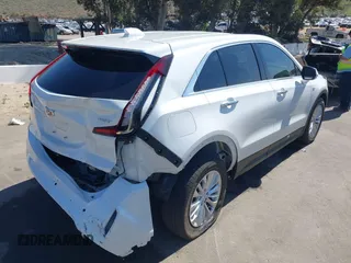 2024 Cadillac XT4 FWD Luxury with VIN 1GYAZAR42RF168331, listed as a IAAI auction lot 41980130 with 10,335 mi miles and . Bid and sale history available at carsss.com. Image 4.