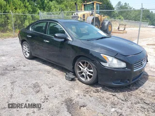 2011 Nissan Maxima SV with VIN 1N4AA5AP9BC803309, listed as a IAAI auction lot 42449841 with 152,983 mi miles and . Bid and sale history available at DreamBid. Image 1.