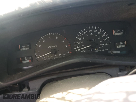 1997 Toyota T100 DX z VIN JT4TN12D0V0035777, wystawiony jako Copart lot #54016555 z przebiegiem 170 779 mil mil oraz Nie do naprawy • Non repairable. Historia ofert i sprzedaży dostępna na DreamBid. Obrazek 9.