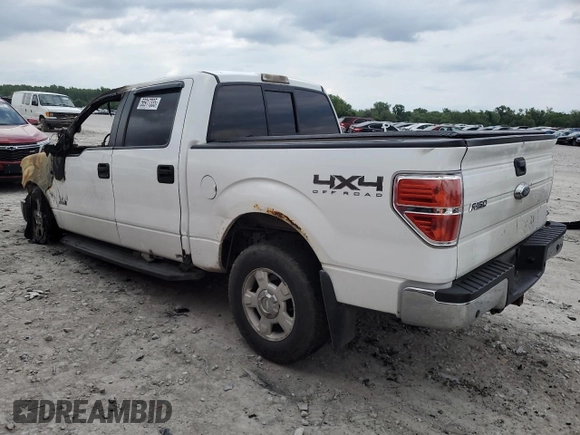 2013 Ford F-150 XL with VIN 1FTFW1ET9DKD49587, listed as a Copart auction lot 56917335 with Not provided miles and Salvage title. Bid and sale history available at DreamBid. Image 2.