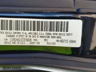 2014 Dodge Durango SXT with VIN 1C4RDHAG1EC576028, listed as a IAAI auction lot 41212931 with 194,090 mi miles. Bid and sale history available at carsss.com. Image 9.