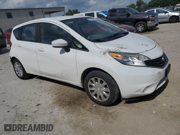 2016 Nissan Note S with VIN 3N1CE2CP5GL388426, listed as a Copart auction lot 62120595 with 133,203 mi miles and Clean title. Bid and sale history available at DreamBid. Image 4.