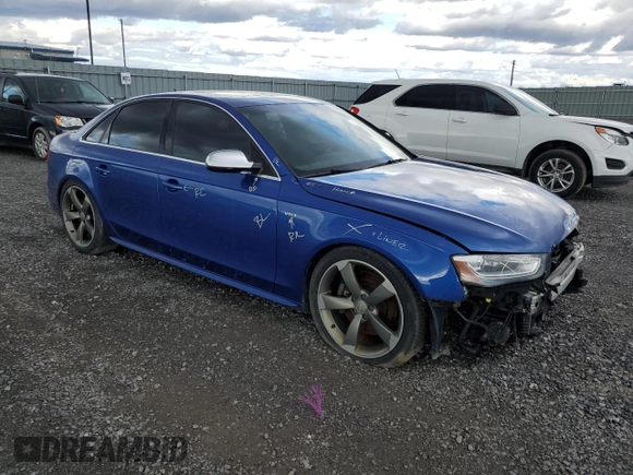 2016 Audi S4 Premium with VIN WAUFGCFLXGA009119, listed as a Copart auction lot 53567094 with 185,364 mi miles and Clean Title. Bid and sale history available at carsss.com. Image 4.