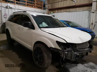 2018 Dodge Journey SXT with VIN 3C4PDCBG1JT158589, listed as a Copart auction lot 55484935 with 53,768 mi miles and Salvage Title. Bid and sale history available at carsss.com. Image 4.