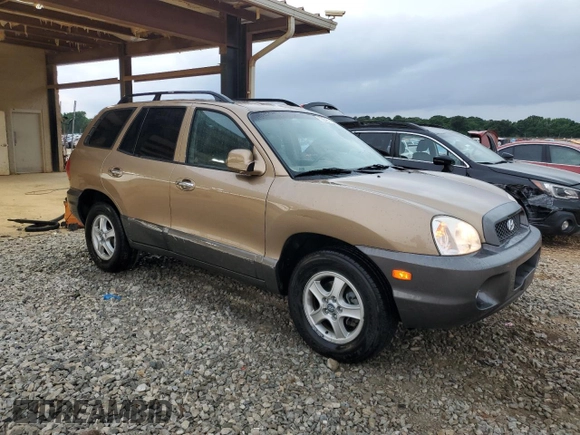 2004 Hyundai Santa Fe GLS with VIN KM8SC13E34U595014, listed as a Copart auction lot 55642745 with 69,303 mi miles and Salvage title. Bid and sale history available at DreamBid. Image 4.