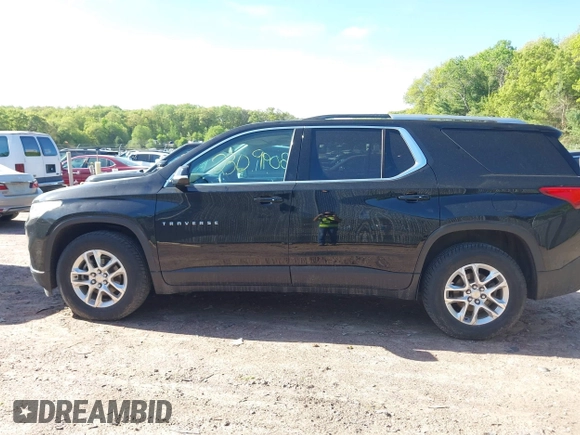 2018 Chevrolet Traverse LT Cloth z VIN 1GNEVGKW1JJ189116, wystawiony jako IAAI lot #42272309 z przebiegiem 111 408 mil mil oraz . Historia ofert i sprzedaży dostępna na DreamBid. Obrazek 14.