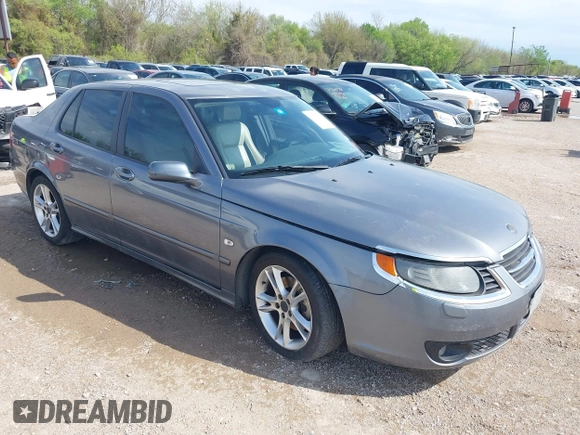 2007 Saab 9-5 Aero with VIN YS3EH49G973506272, listed as a IAAI auction lot 41891935 with 138,839 mi miles. Bid and sale history available at carsss.com. Image 1.