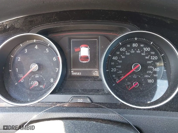 2016 Volkswagen Golf GTI SE with VIN 3VW4T7AU4GM036765, listed as a IAAI auction lot 40674297 with 199,583 mi miles. Bid and sale history available at carsss.com. Image 7.