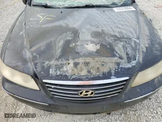 2007 Hyundai Azera SE with VIN KMHFC46F87A188870, listed as a Copart auction lot 76523004 with 0 mi miles and Non Repairable. Bid and sale history available at carsss.com. Image 11.