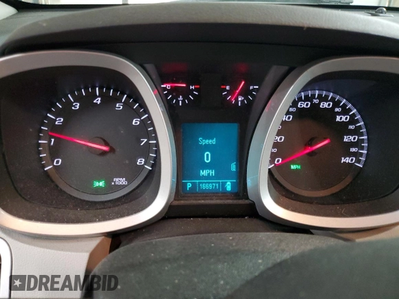 2011 Chevrolet Equinox LT w/1LT with VIN 2CNFLEEC0B6413804, listed as a Copart auction lot 53879435 with 166,971 mi miles and Salvage Title. Bid and sale history available at carsss.com. Image 9.