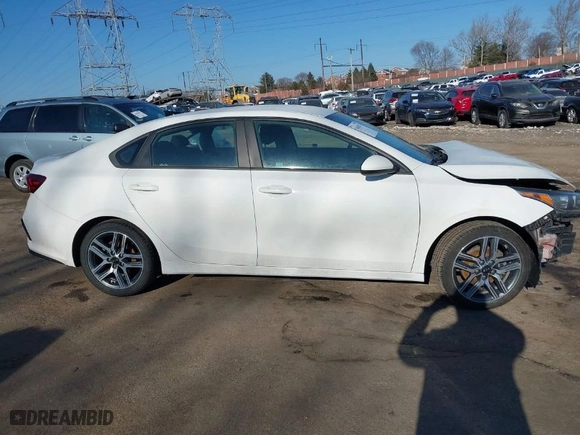2019 Kia Forte S with VIN 3KPF34AD2KE017130, listed as a IAAI auction lot 41654873 with NaN miles. Bid and sale history available at carsss.com. Image 14.