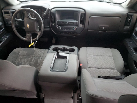 2018 Chevrolet Silverado 1500 Custom with VIN 1GCRCPEC6JZ354984, listed as a Copart auction lot 86601784 with 0 mi miles and Salvage Title. Bid and sale history available at carsss.com. Image 8.