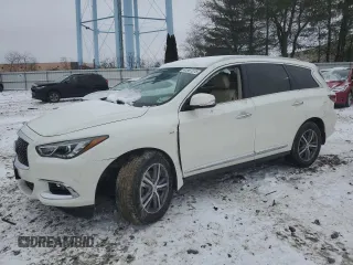 2020 Infiniti QX60 Luxe with VIN 5N1DL0MMXLC537995, listed as a Copart auction lot 41967375 with 48,927 mi miles and Salvage title. Bid and sale history available at DreamBid. Image 1.