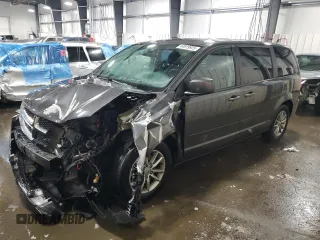 2014 Dodge Grand Caravan SE with VIN 2C4RDGBG2ER410875, listed as a Copart auction lot 44919925 with 171,711 mi miles and Salvage Title. Bid and sale history available at DreamBid. Image 1.