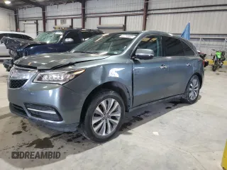 2014 Acura MDX Technology with VIN 5FRYD4H44EB040188, listed as a Copart auction lot 61716905 with 165,367 mi miles and Salvage title. Bid and sale history available at DreamBid. Image 1.