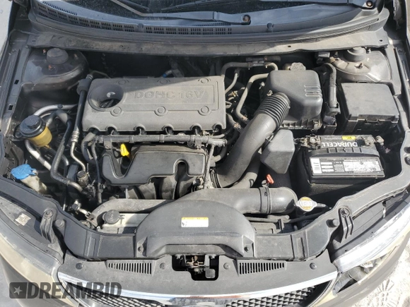 2010 Kia Forte EX with VIN KNAFU4A29A5860616, listed as a Copart auction lot 53450765 with 153,443 mi miles and Salvage Title. Bid and sale history available at carsss.com. Image 11.