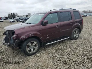 2012 Honda Pilot EX-L with VIN 5FNYF4H60CB502319, listed as a Copart auction lot 47270035 with 475,966 mi miles and Salvage Title. Bid and sale history available at carsss.com. Image 1.