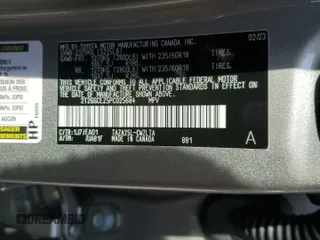2023 Lexus NX with VIN 2T2GGCEZ5PC025684, listed as a Copart auction lot 43473345 with 4,155 mi miles and Salvage Title. Bid and sale history available at carsss.com. Image 13.