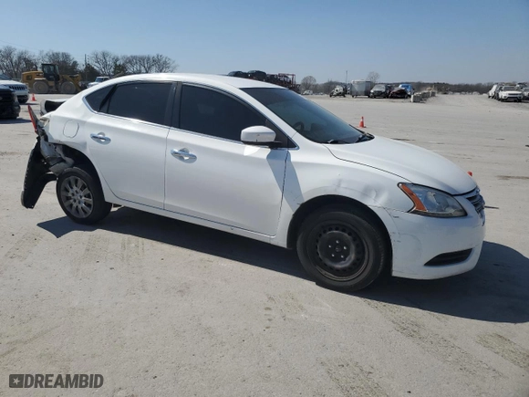 2017 Nissan Sentra SV with VIN 3N1AB7AP0HY217734, listed as a Copart auction lot 48989035 with 84,892 mi miles and Salvage Title. Bid and sale history available at carsss.com. Image 4.