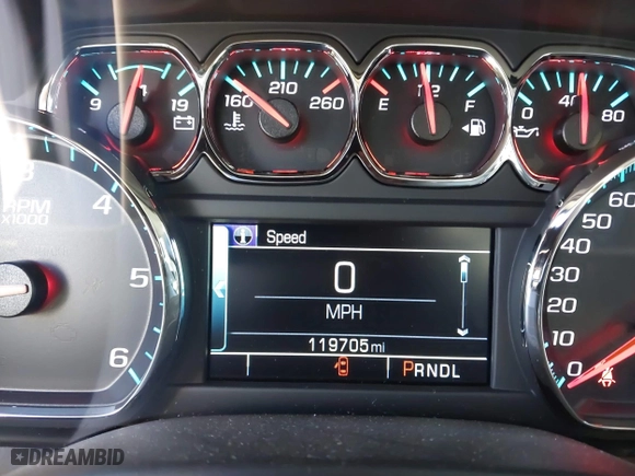 2020 Chevrolet Tahoe Commercial with VIN 1GNLCDEC4LR183215, listed as a IAAI auction lot 40783993 with 119,705 mi miles. Bid and sale history available at carsss.com. Image 15.