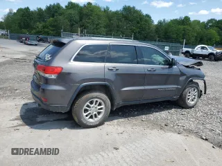 2019 Jeep Grand Cherokee Laredo E z VIN 1C4RJFAG4KC636067, wystawiony jako Copart lot #59232885 z przebiegiem Nie podano mil oraz Szkoda całkowita • Salvage title. Historia ofert i sprzedaży dostępna na DreamBid. Obrazek 3.