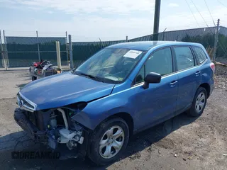 2015 Subaru Forester 2.5i with VIN JF2SJAAC0FG505980, listed as a IAAI auction lot 42010748 with 129,584 mi miles. Bid and sale history available at carsss.com. Image 18.