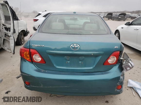 2010 Toyota Corolla with VIN JTDBU4EE5A9116882, listed as a Copart auction lot 48813865 with 168,372 mi miles and Salvage Title. Bid and sale history available at carsss.com. Image 6.