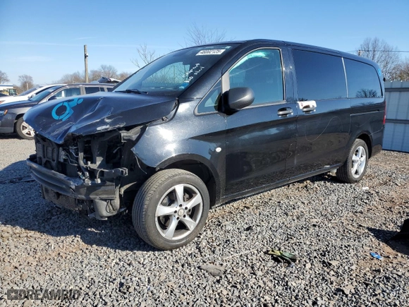 2018 Mercedes-Benz Metris Passenger Van with VIN WD4PG2EE4J3393453, listed as a Copart auction lot 46002125 with NaN miles and Clean Title. Bid and sale history available at carsss.com. Image 1.