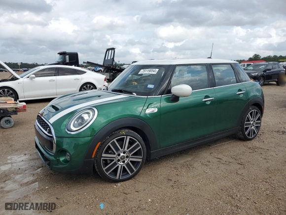 2020 MINI Hardtop 4 Door Cooper S with VIN WMWXU9C06L2M87438, listed as a Copart auction lot 79119854 with 41341 miles and Salvage Title. Bid and sale history available at carsss.com. Image 1.
