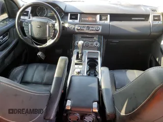 2011 Land Rover Range Rover Sport HSE Lux with VIN SALSK2D4XBA292953, listed as a Copart auction lot 54599915 with 3,164 mi miles and Salvage Title. Bid and sale history available at DreamBid. Image 8.