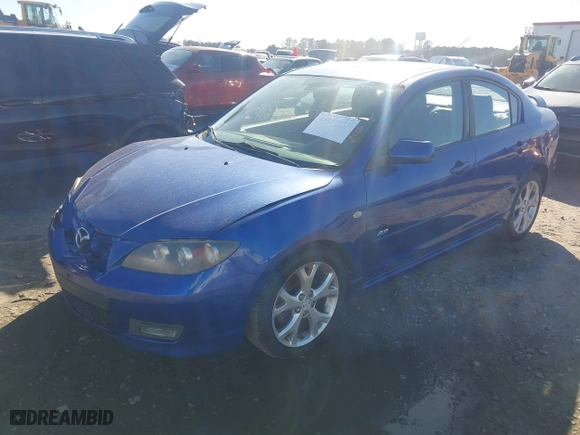 2008 Mazda Mazda3 s GT *Ltd Avail* with VIN JM1BK323181833713, listed as a IAAI auction lot 41814171 with 129,999 mi miles. Bid and sale history available at carsss.com. Image 17.