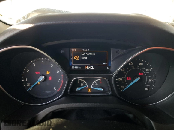 2016 Ford Focus SE с VIN 1FADP3F23GL348493, выставлен на аукционе Copart как лот 50792195 с пробегом 135 535 миль миль и Списание • Salvage title. История ставок и продаж доступна на DreamBid. Изображение 9.