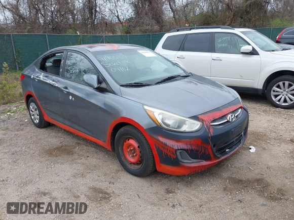 2016 Hyundai Accent SE with VIN KMHCT4AE0GU022357, listed as a IAAI auction lot 41900817 with 91,893 mi miles and . Bid and sale history available at DreamBid. Image 1.