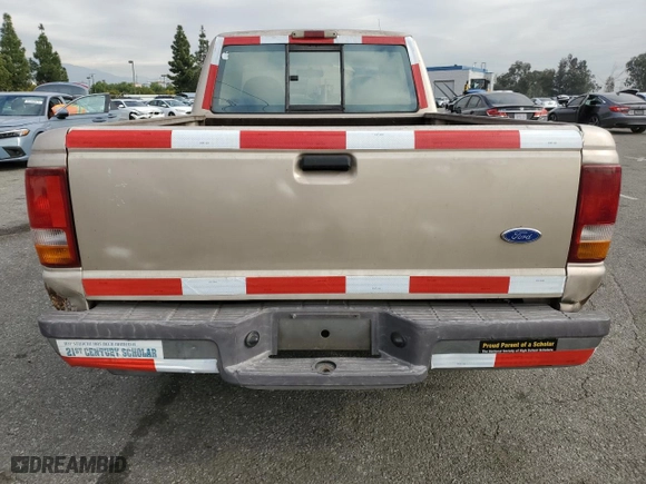 1997 Ford Ranger XL with VIN 1FTCR14A0VPA28116, listed as a Copart auction lot 82262554 with 167,455 mi miles and Salvage Title. Bid and sale history available at carsss.com. Image 6.