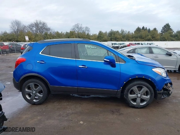 2014 Buick Encore with VIN KL4CJASB9EB626490, listed as a IAAI auction lot 41685033 with 73,747 mi miles. Bid and sale history available at carsss.com. Image 14.