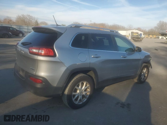 2015 Jeep Cherokee North with VIN 1C4PJMCS3FW600663, listed as a Copart auction lot 82230624 with 143,121 mi miles and Salvage Title. Bid and sale history available at carsss.com. Image 3.