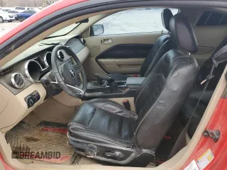 2009 Ford Mustang with VIN 1ZVHT80N895129590, listed as a Copart auction lot 46162455 with 145,096 mi miles and Salvage Title. Bid and sale history available at carsss.com. Image 7.