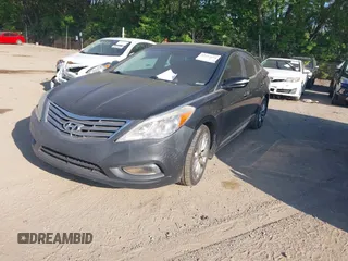 2013 Hyundai Azera with VIN KMHFH4JG9DA198966, listed as a IAAI auction lot 42232410 with 177,041 mi miles and . Bid and sale history available at carsss.com. Image 2.