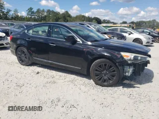 2014 Kia Cadenza Premium with VIN KNALN4D79E5141525, listed as a Copart auction lot 73497804 with 41,645 mi miles and Salvage Title. Bid and sale history available at carsss.com. Image 4.
