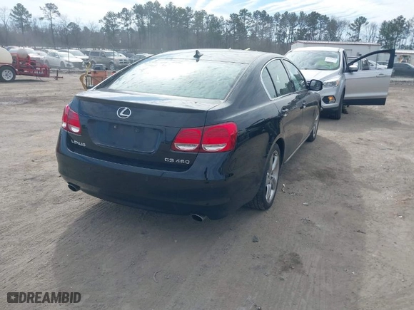 2009 Lexus GS 460 with VIN JTHBL96SX95003547, listed as a IAAI auction lot 41663769 with NaN miles. Bid and sale history available at carsss.com. Image 4.