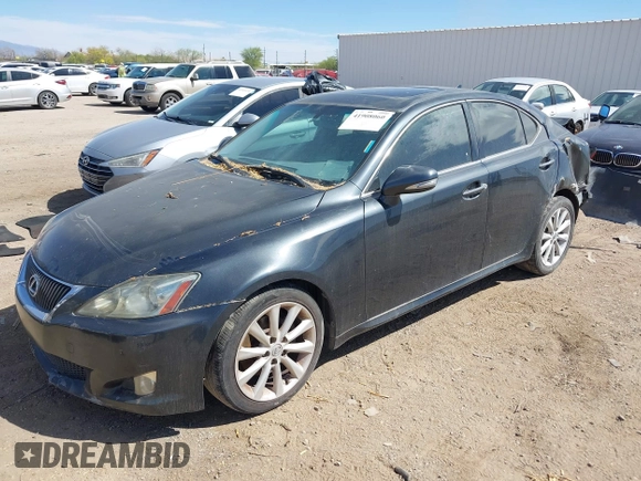 2009 Lexus IS with VIN JTHBK262995088777, listed as a IAAI auction lot 41908060 with 174,386 mi miles. Bid and sale history available at carsss.com. Image 17.