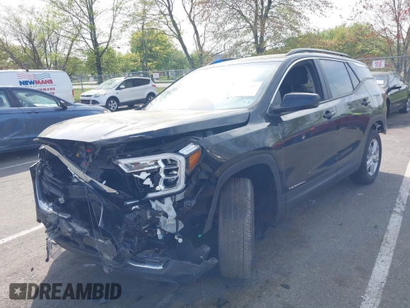 2024 GMC Terrain SLE z VIN 3GKALTEG9RL114196, wystawiony jako IAAI lot #42116149 z przebiegiem 17 048 mil mil oraz . Historia ofert i sprzedaży dostępna na DreamBid. Obrazek 2.